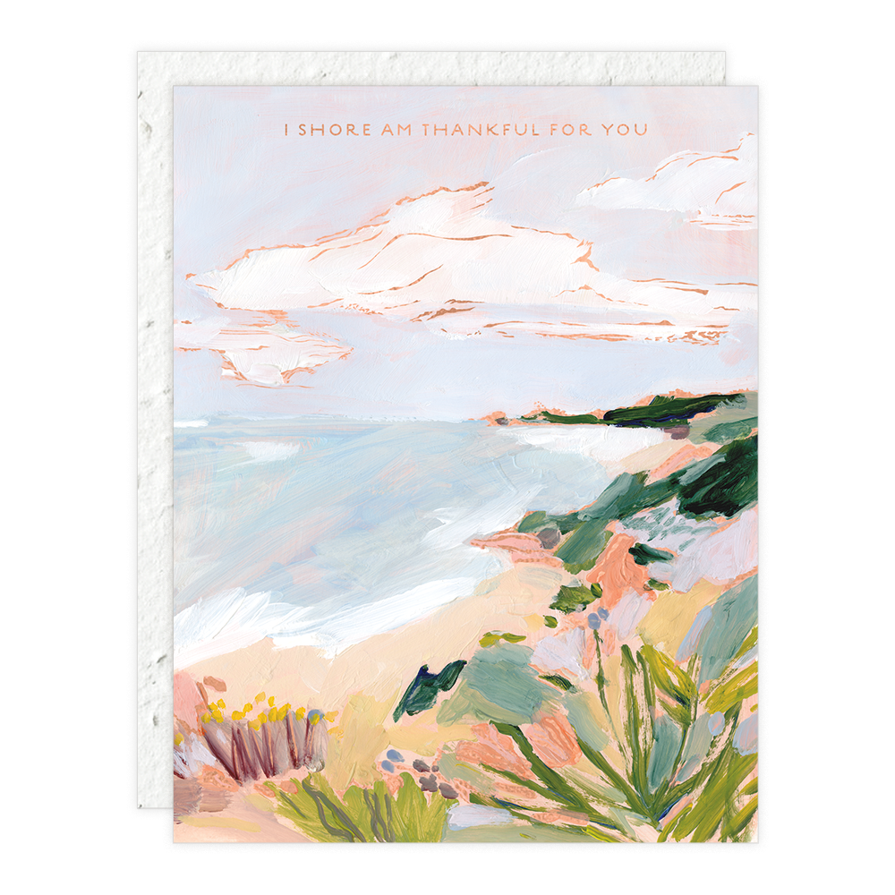 I Shore Am Thankful for You Card