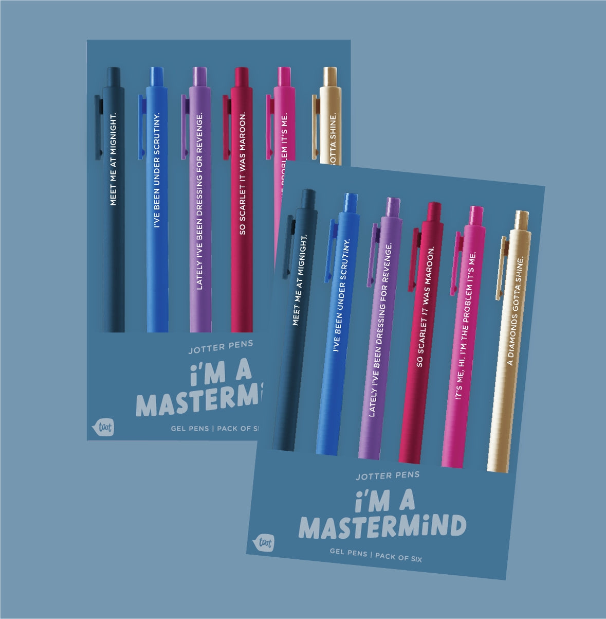 Mastermind Midnights Taylor Swiftie Jotter Click Pen - 6 pack