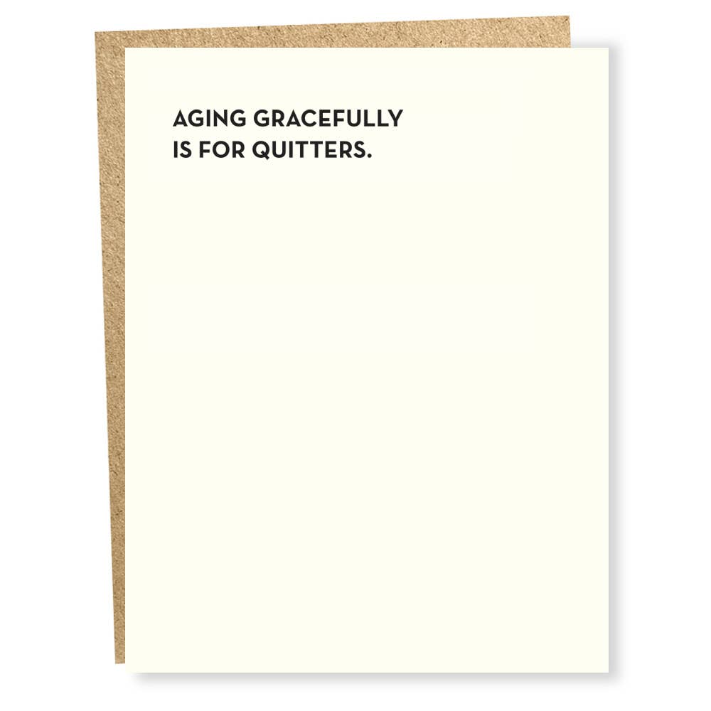 SP #873: Quitters Birthday Card
