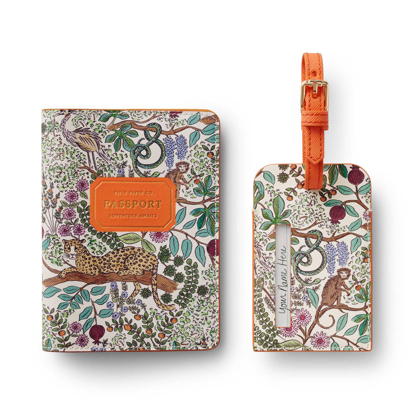 Safari Passport & Luggage Tag Set