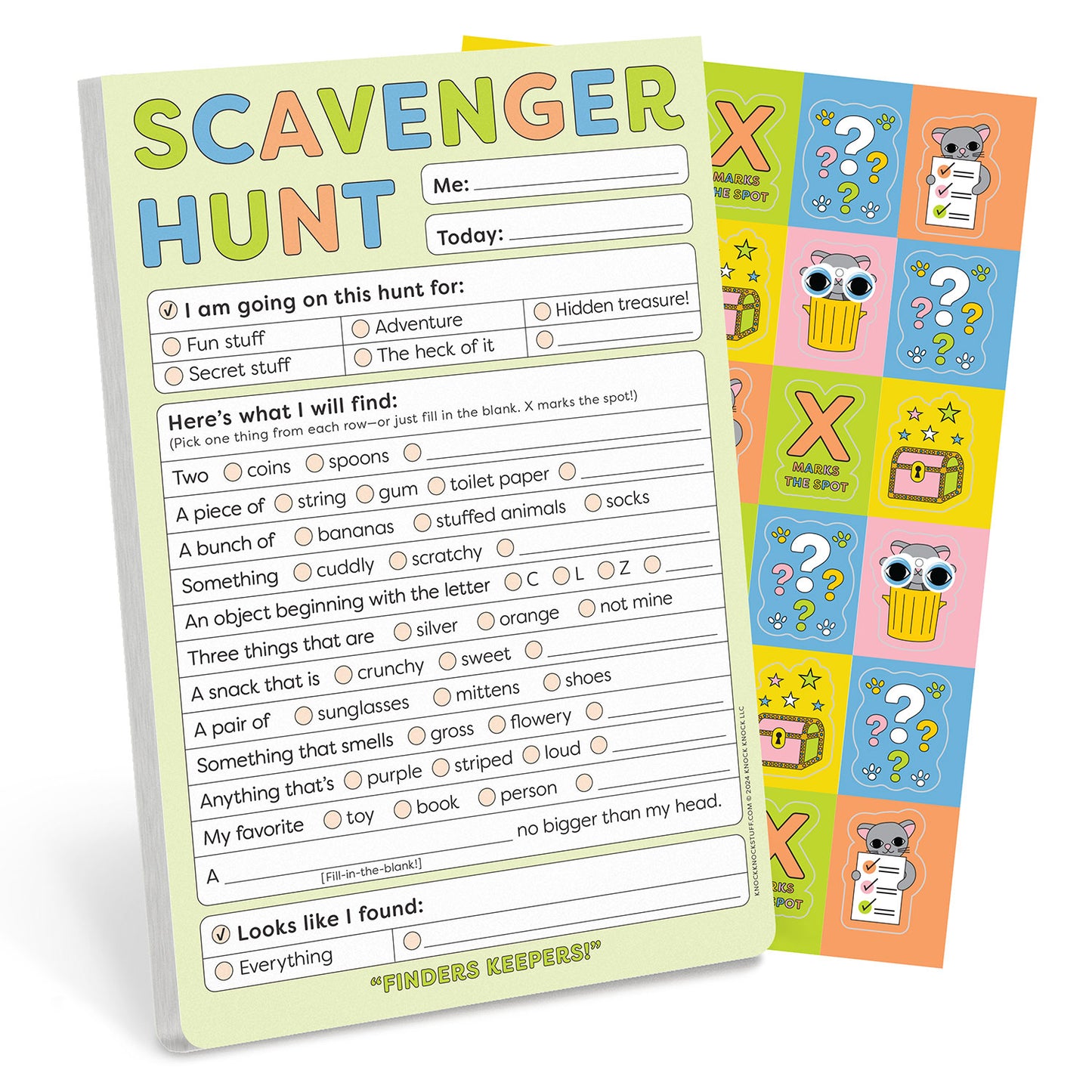 Kids Scavenger Hunt Playtime Pads