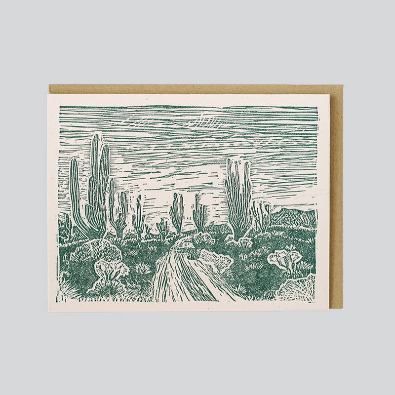 Lost in Baja Blank Card