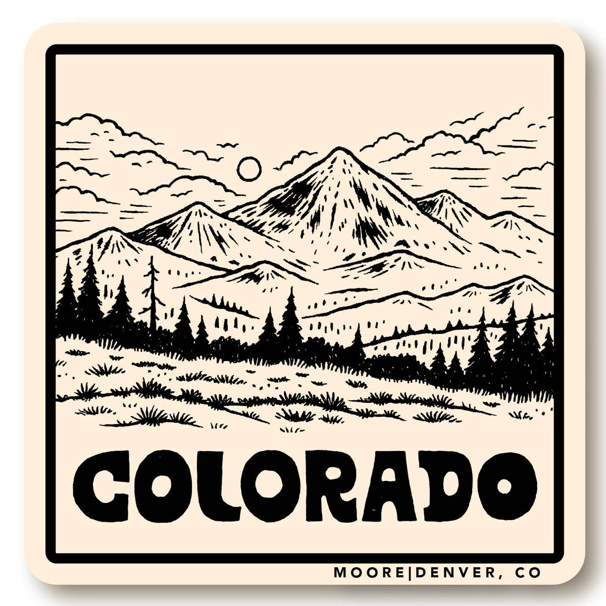Colorado Alpine Sticker