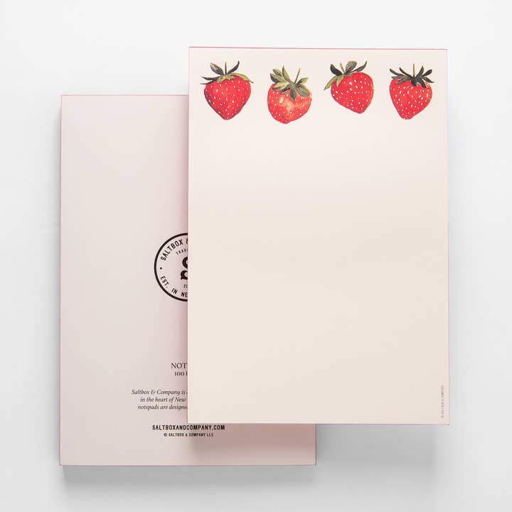 Strawberries Notepad