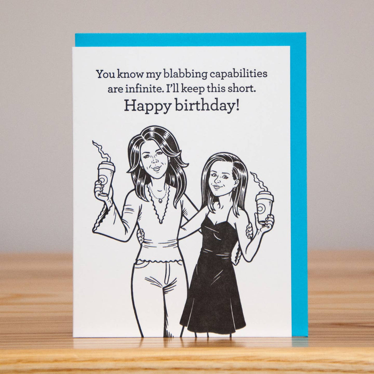 Gilmore Girls Birthday Card