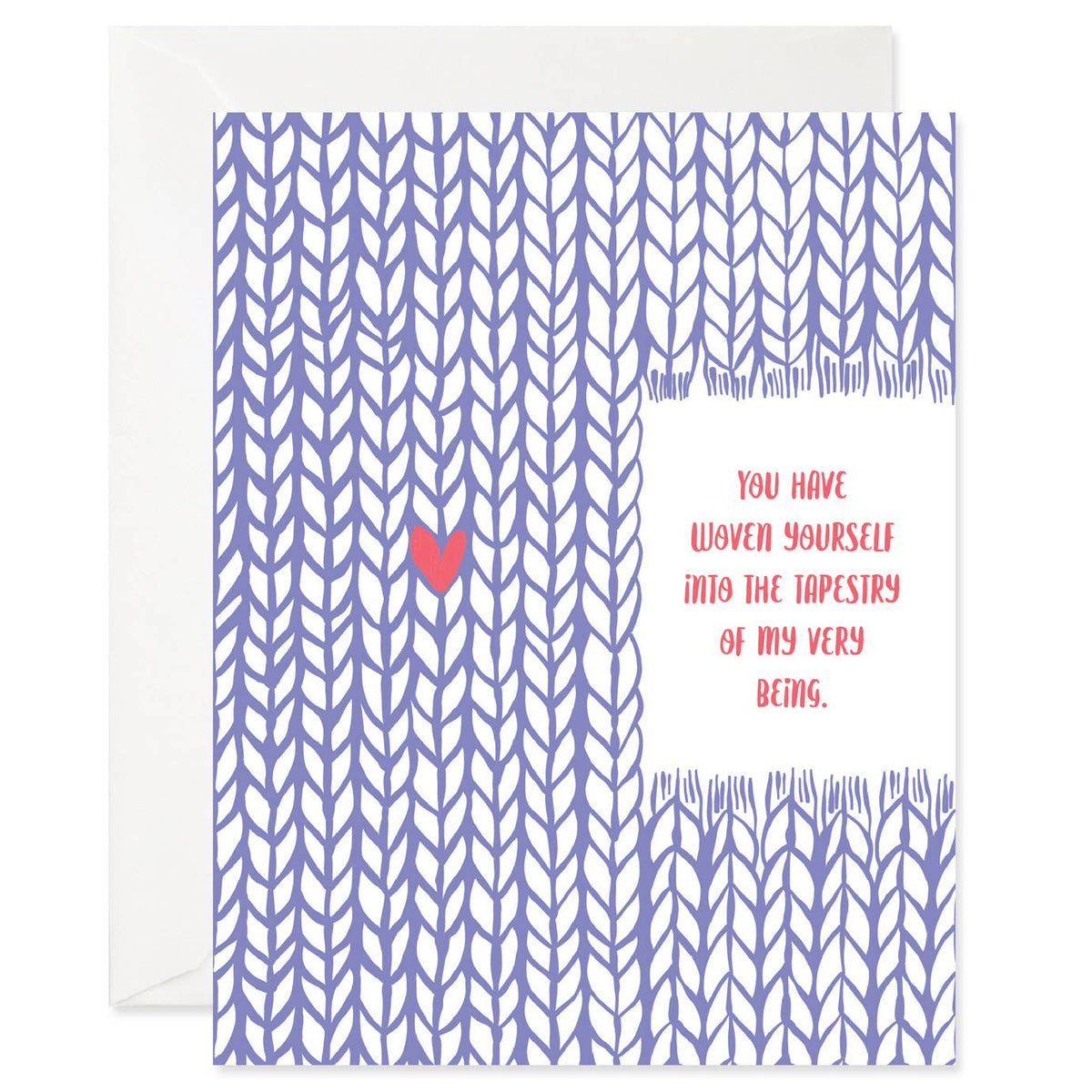 Woven Tapestry of Love Card