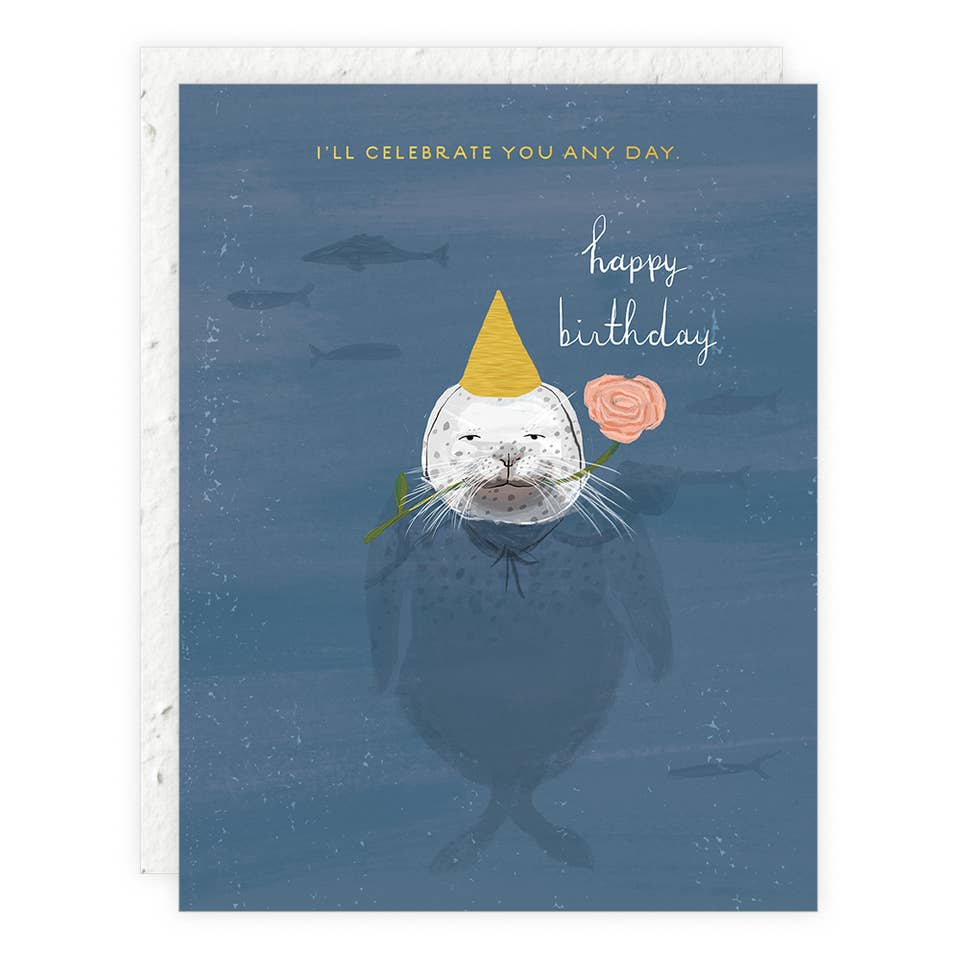 Celebrate You Any Day Birthday Card