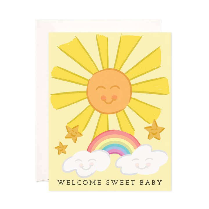 Welcome Sweet Baby Card