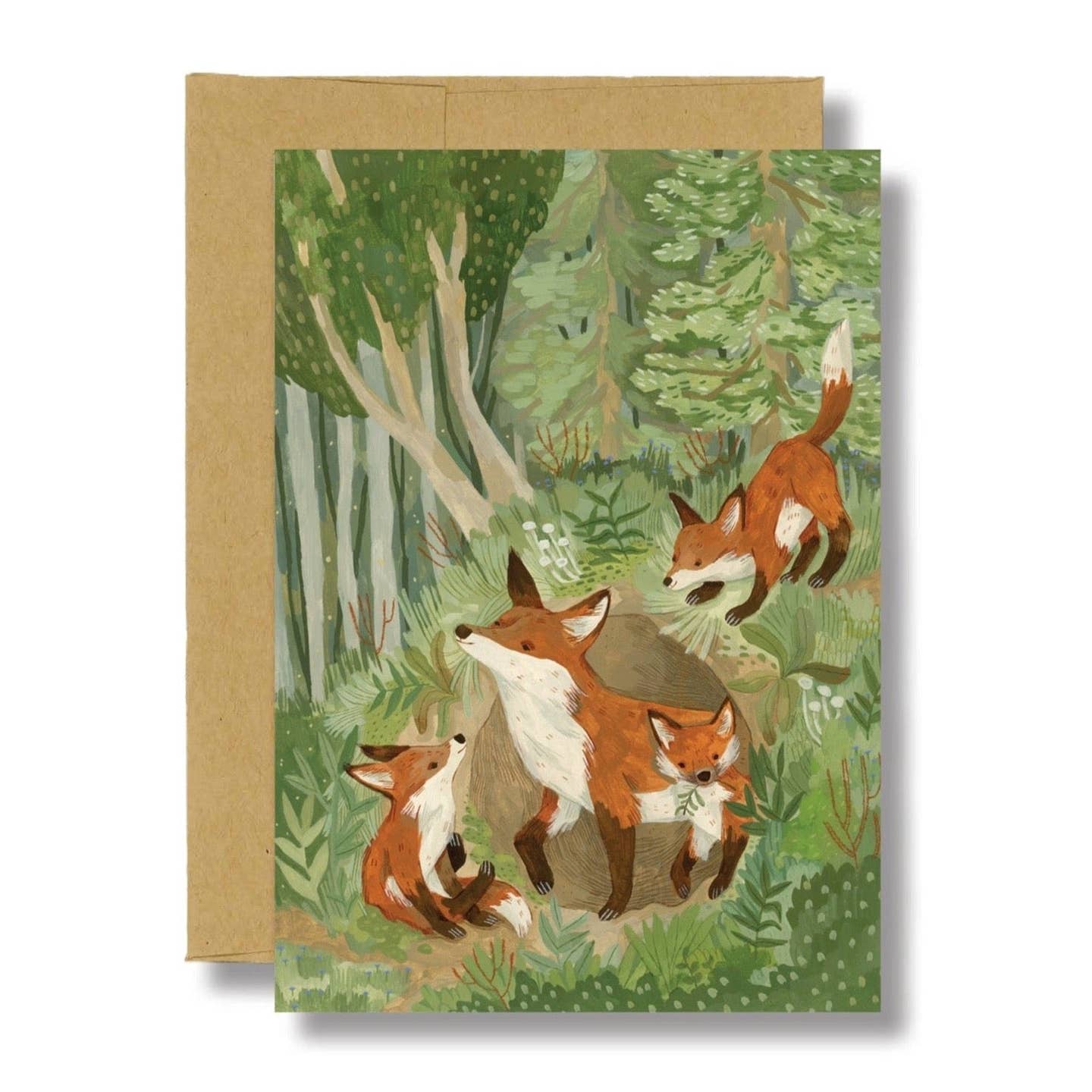 Fox Den Blank Card