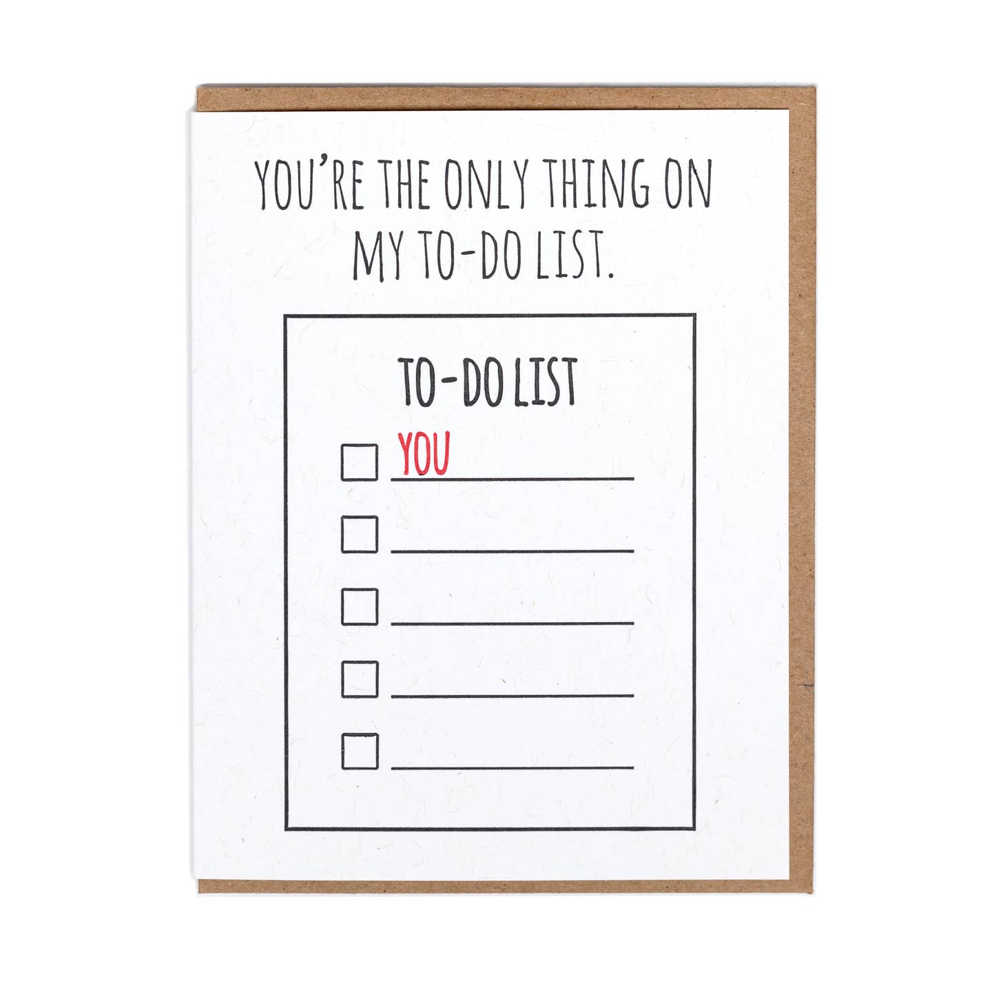 Only To Do List Card