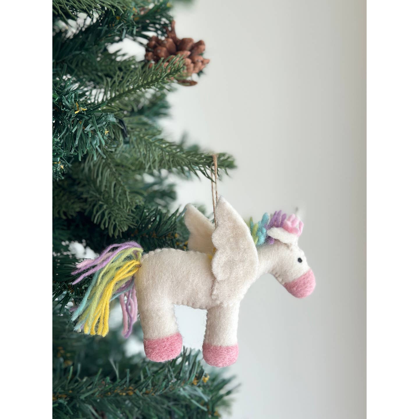 Felt Unicorn Ornament