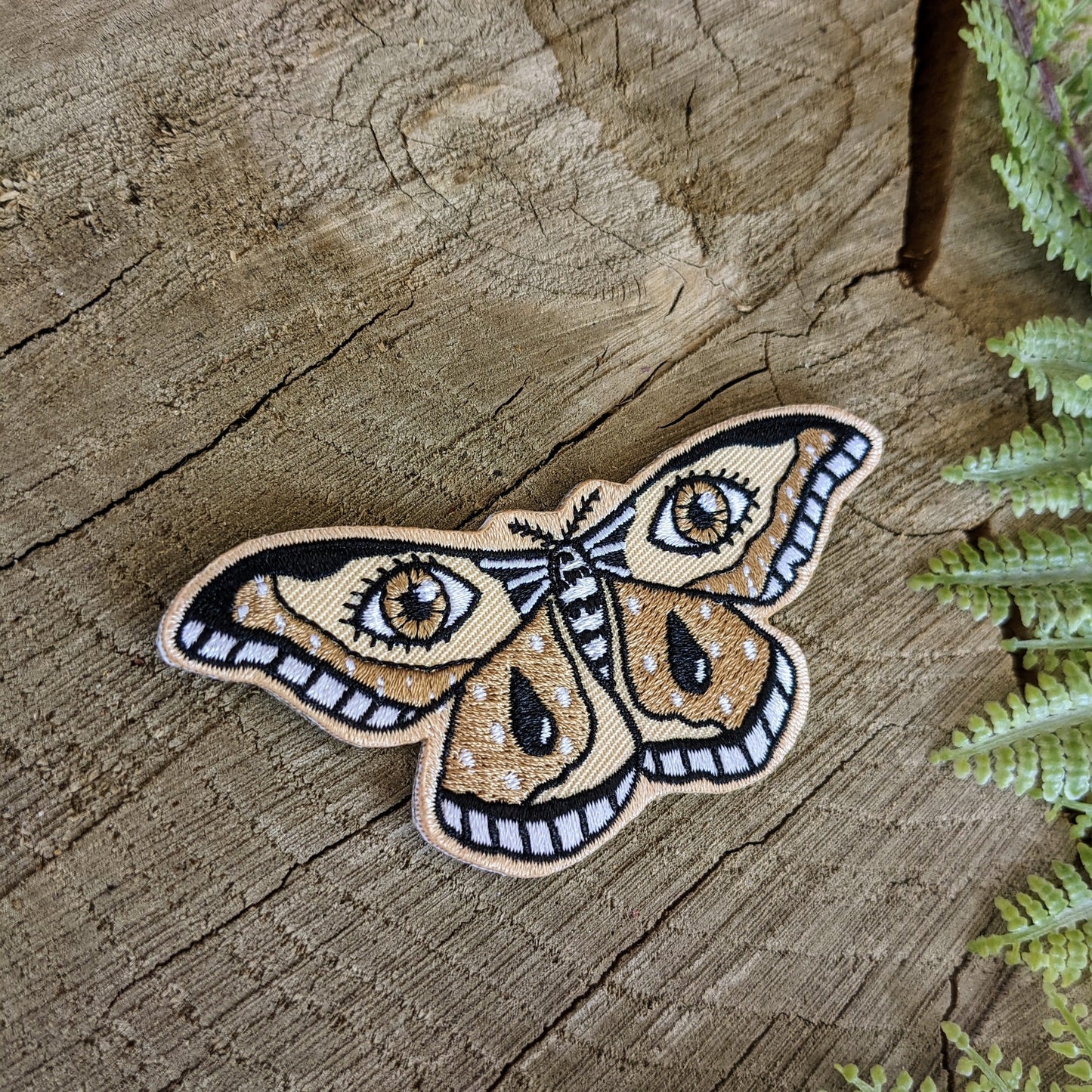 Moth Embroidered Patch