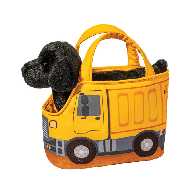 Construction Truck Sak Black Lab