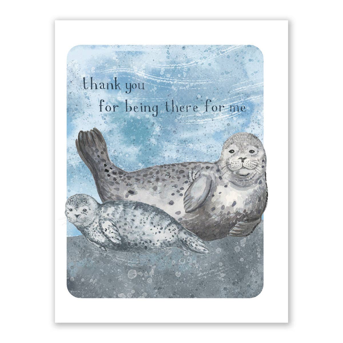 Seals Thank You Card