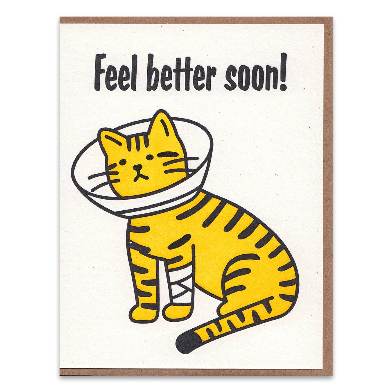 Feel Better Cat Card