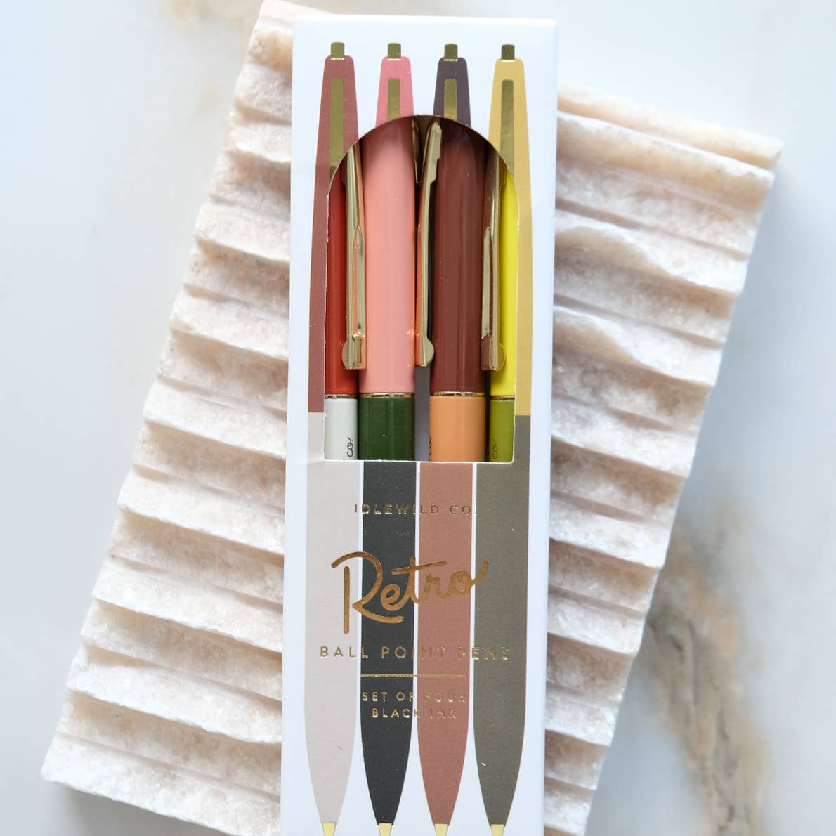 Desert Tones Retro Pen Set