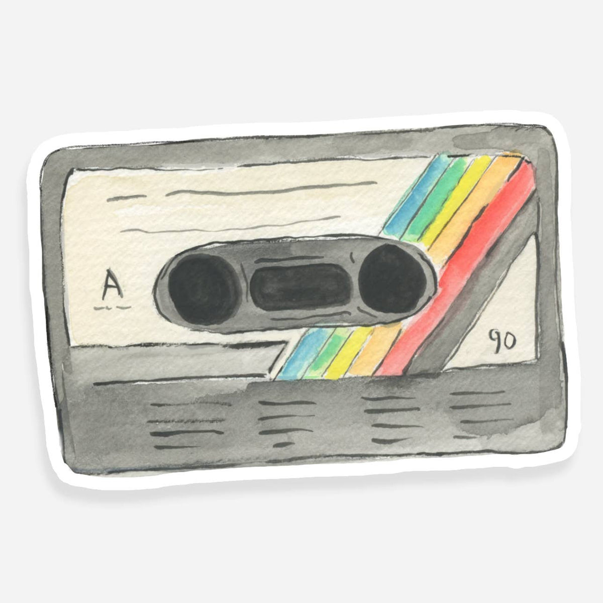 Mix Tape Vintage Sticker