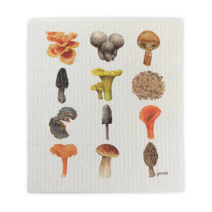 Mushrooms Sponge Cloth