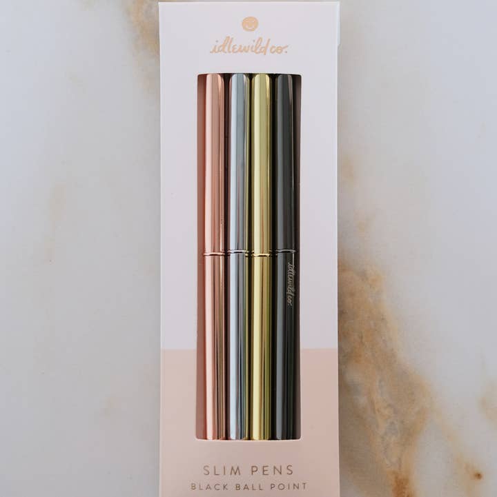 Metallics Slim Pen Set