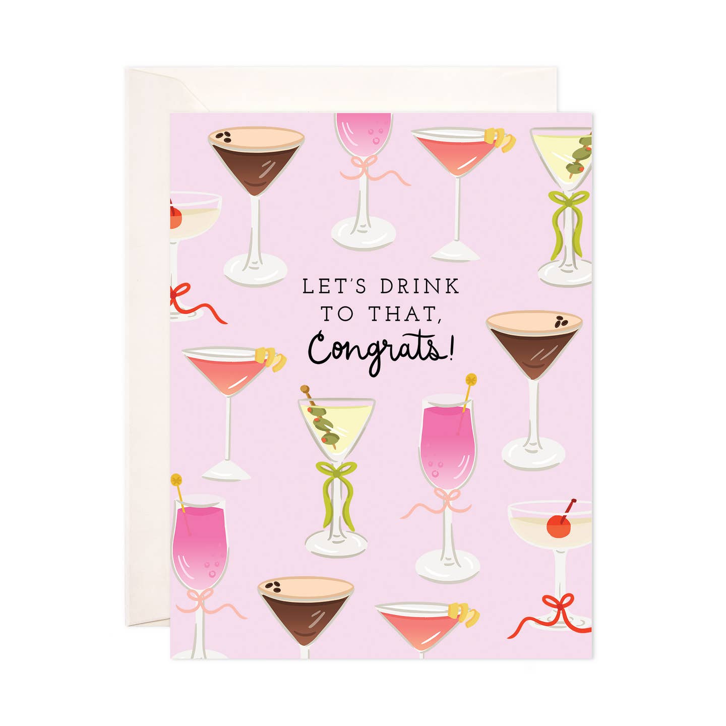 Lets Drink To That Card
