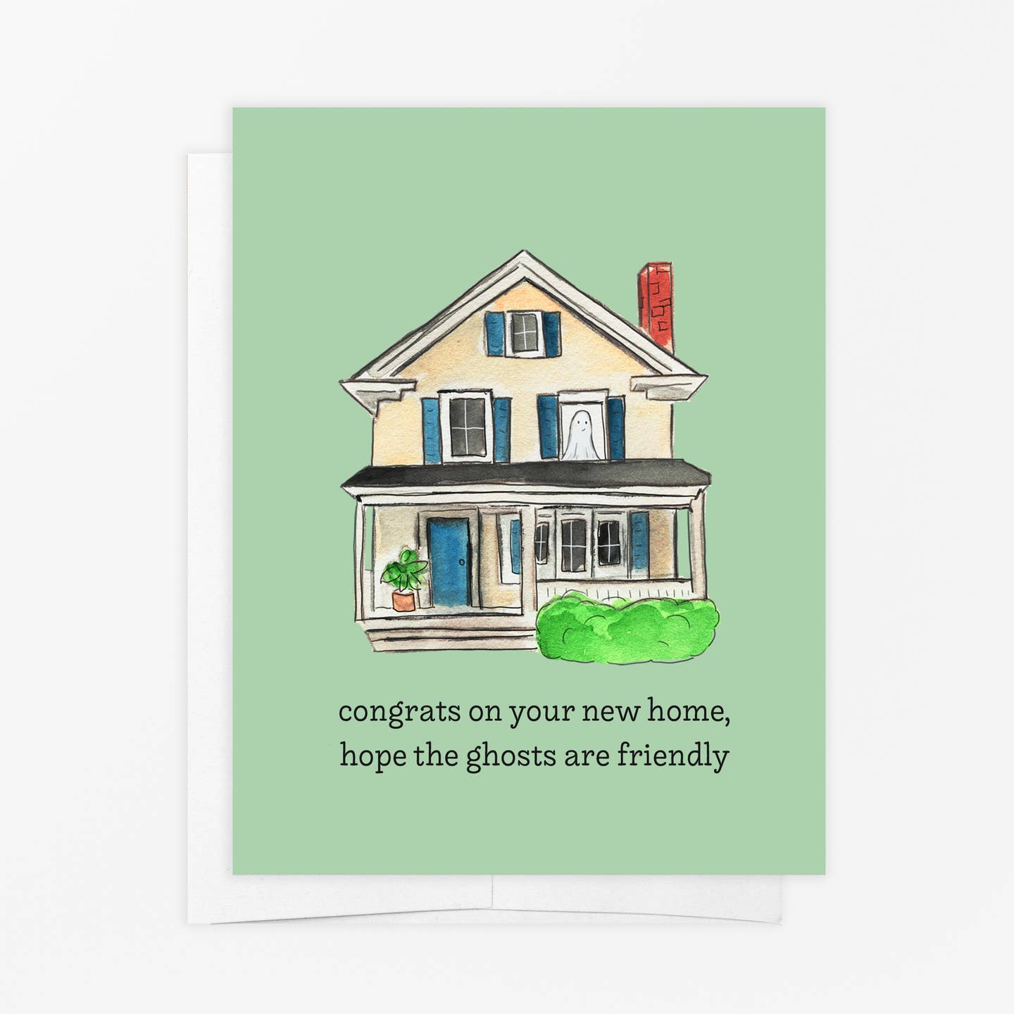 Congrats Hope the Ghosts are Friendly Card