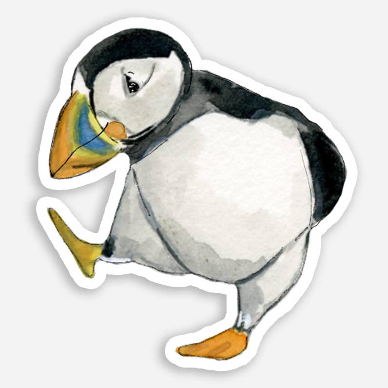 Puffin Dance Sticker