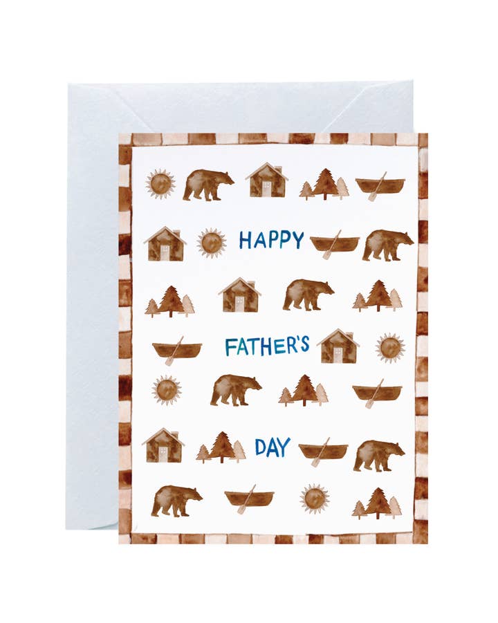 Outdoorsy Fathers Day Card