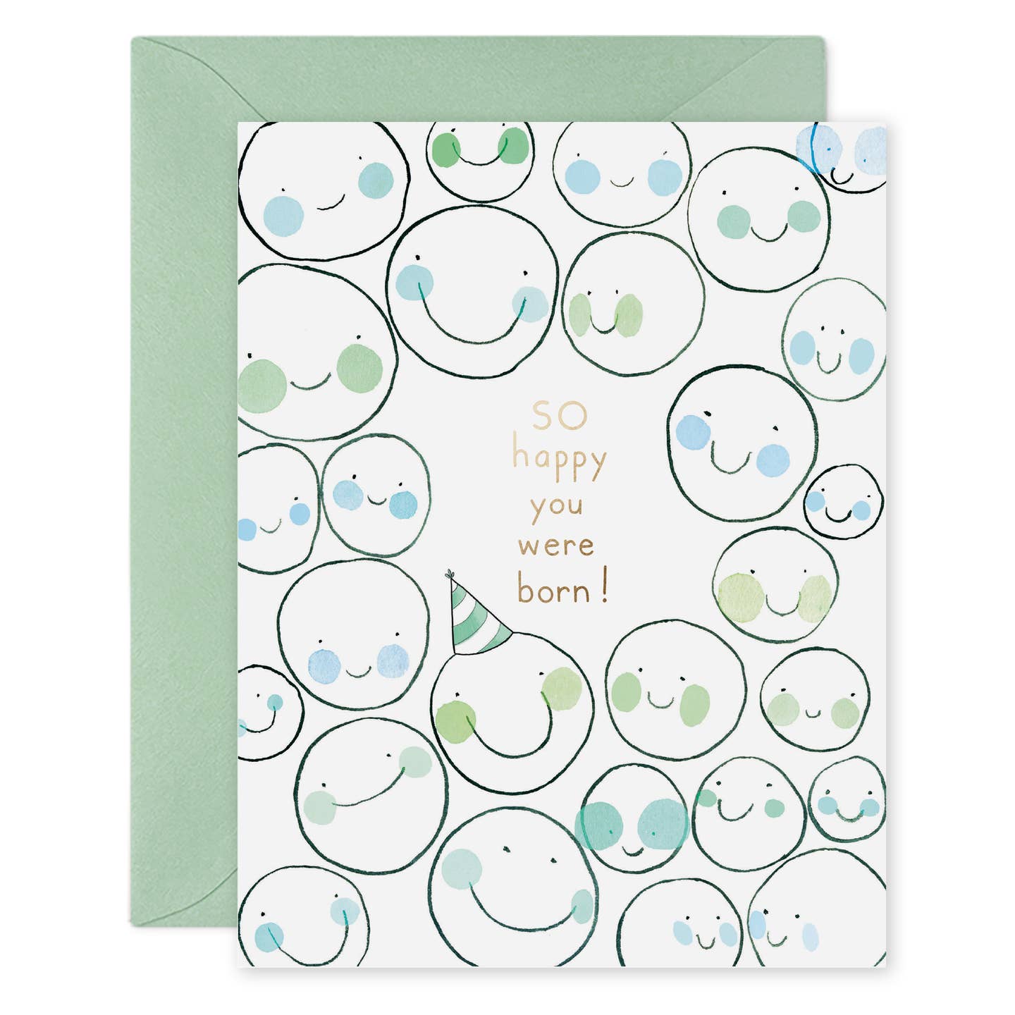 Glad You Were Born Birthday Card