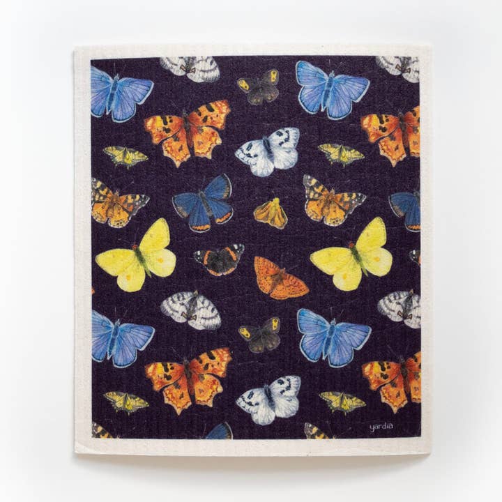 Butterflies Sponge Cloth