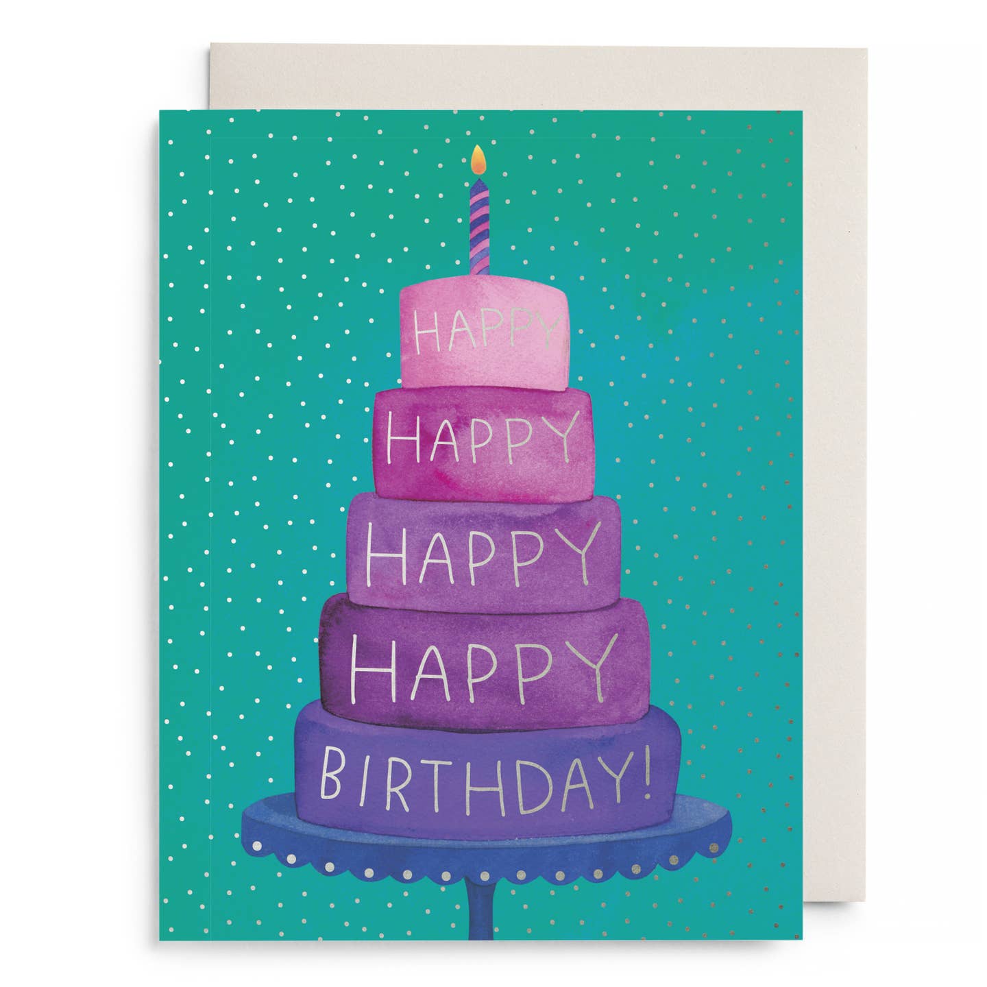 Birthday Layer Cake Card