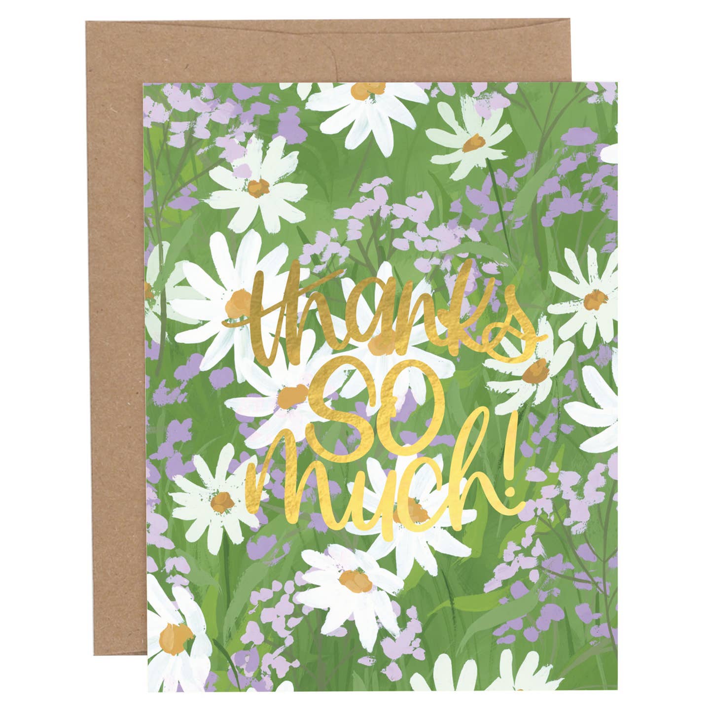 Thanks So Much Daisies Card