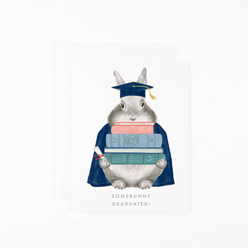 Somebunny Graduated Card