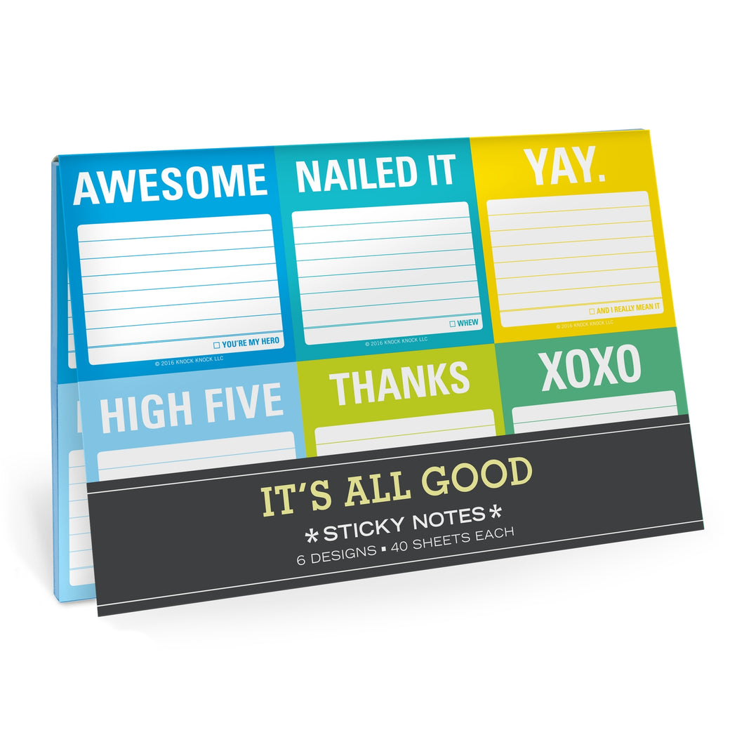 Its All Good Sticky Note Packet