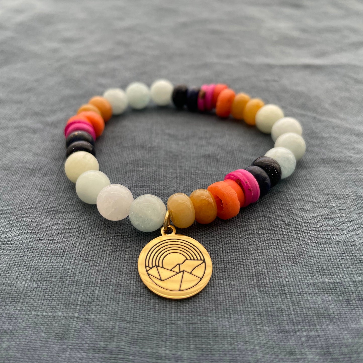Colorado Sunset Gemstone Bracelet