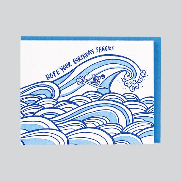 Hope Your Birthday Shreds Card