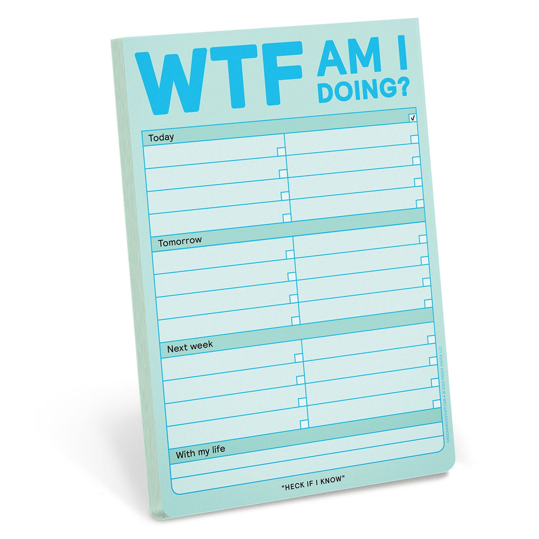 Wtf Am I Doing Notepad