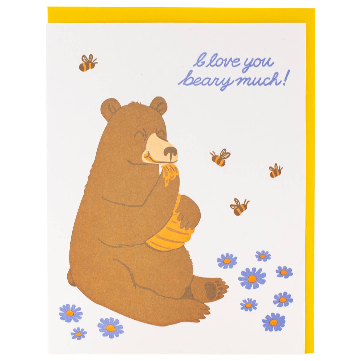 I Love You Beary Much Card