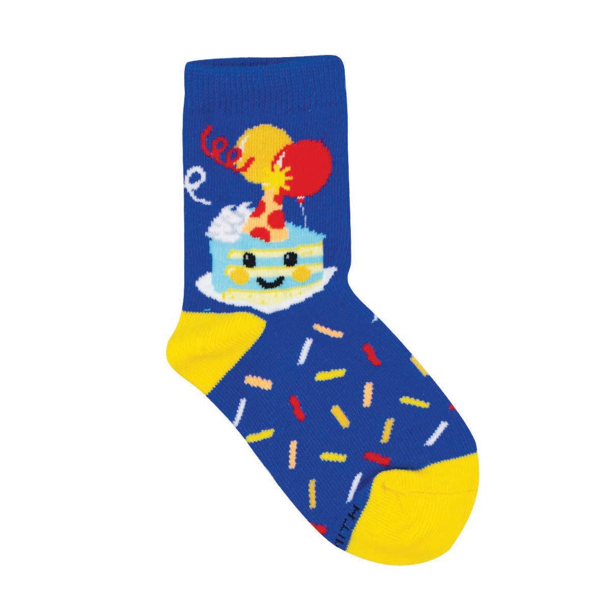Happy Birthday Buddy Toddler Socks