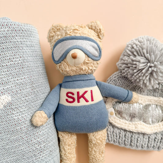 Plush Ski Bear