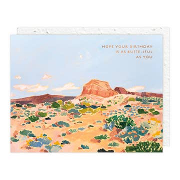 Hope Youre Birthday is as Butte iful As You Card