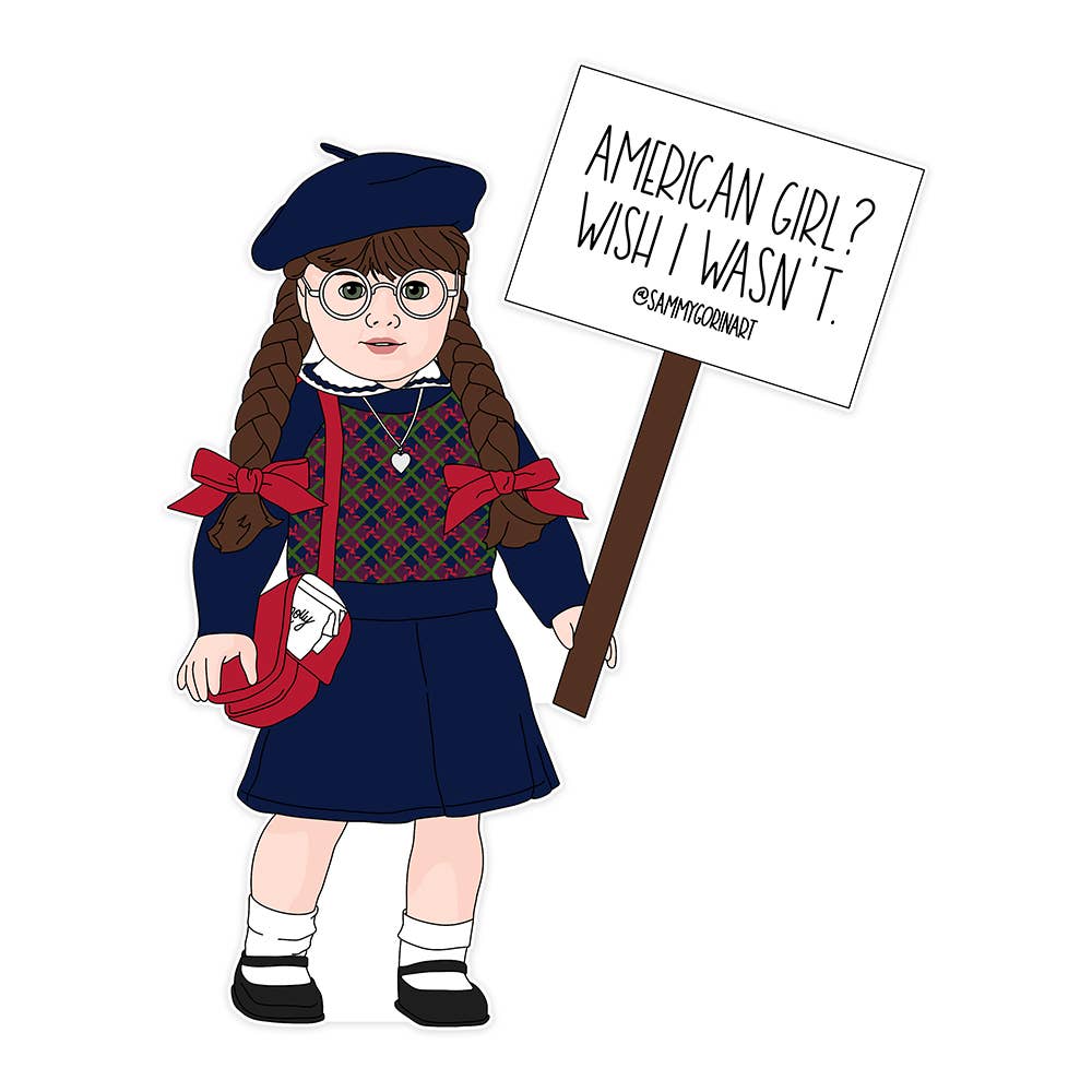 Molly American Girl Sticker