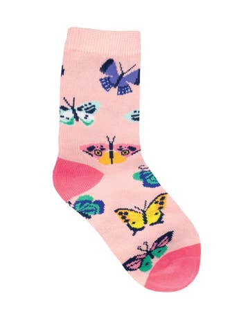 Butterfly Migration Toddler Socks
