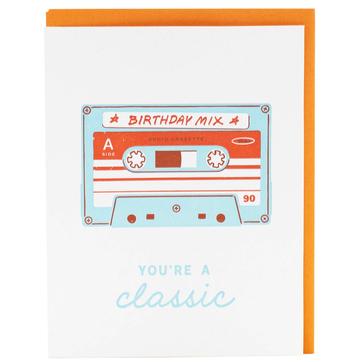 Cassette Tape Birthday Mix Youre a Classic Card