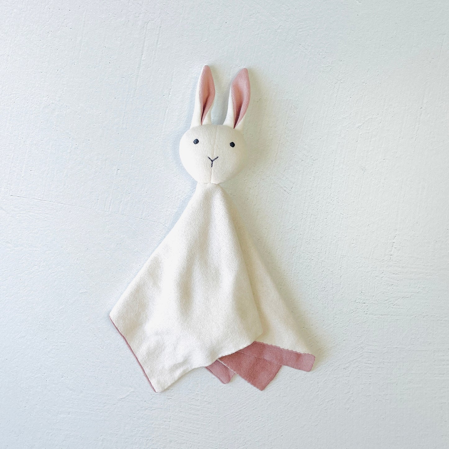 Bunny Rabbit Organic Baby Lovey Security Blanket