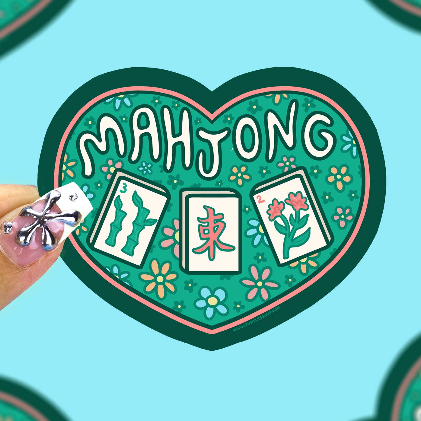 I Love Mahjong Sticker