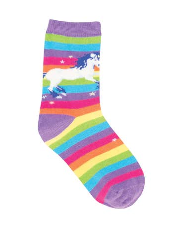 Magical Unicorn Toddler Socks