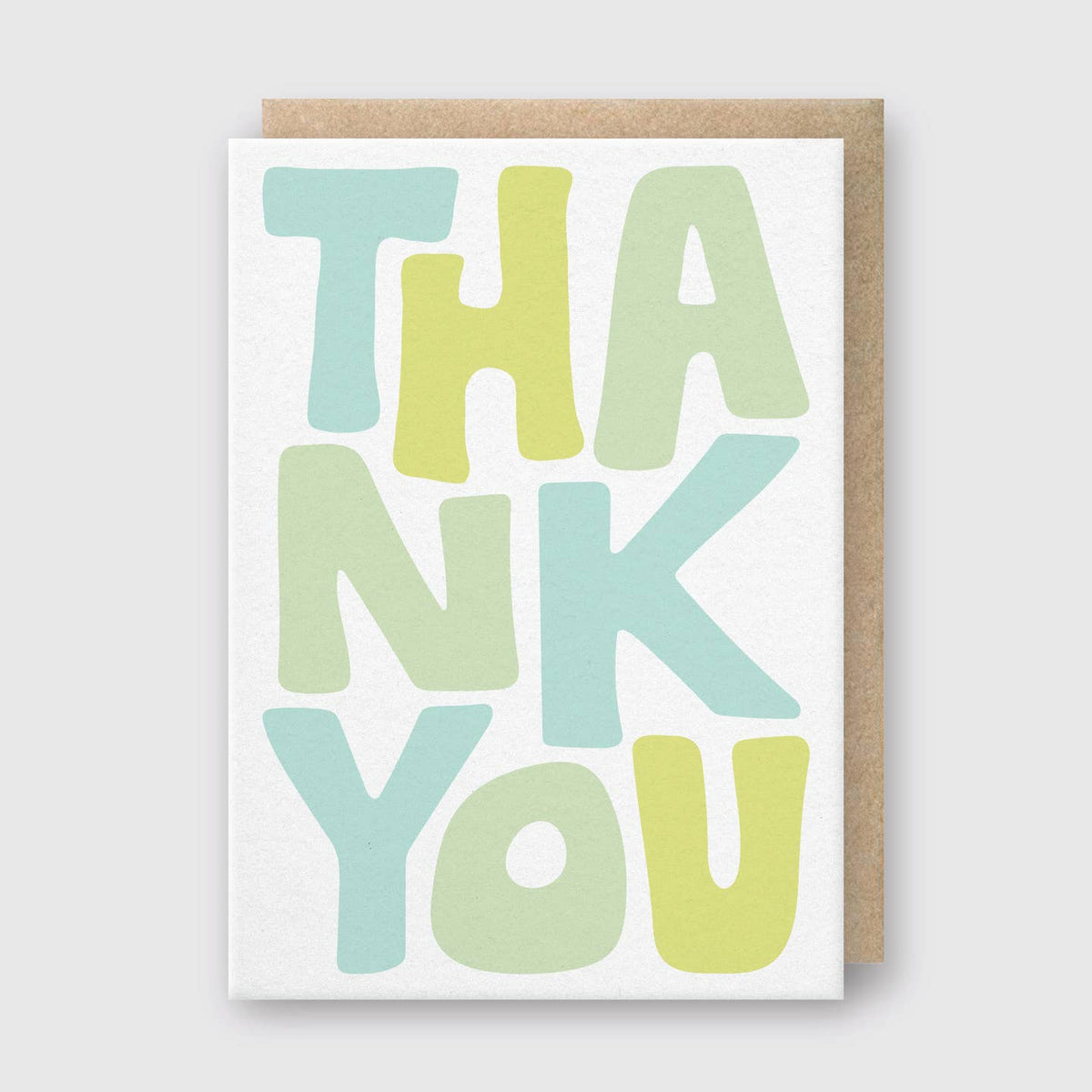 Abstract Thank You Card