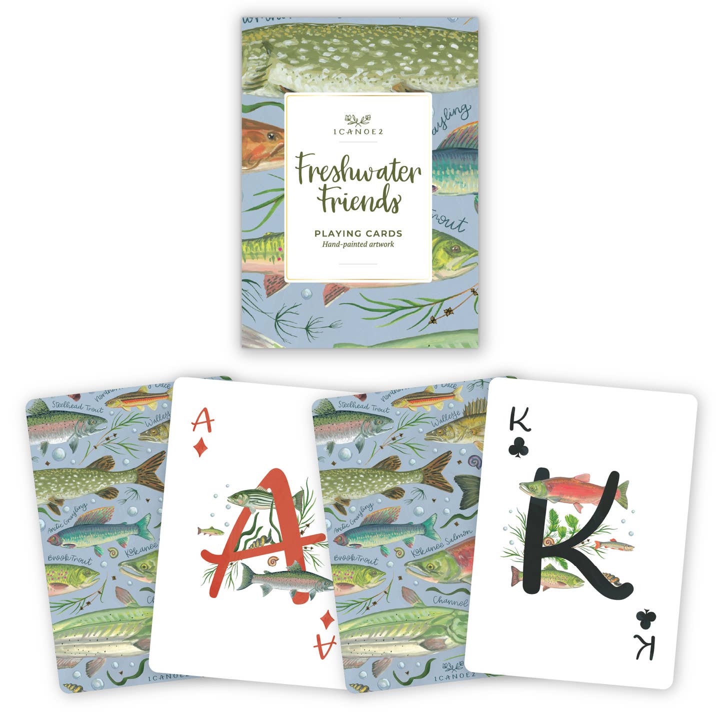 Freshwater Fish Deck of Playing Cards