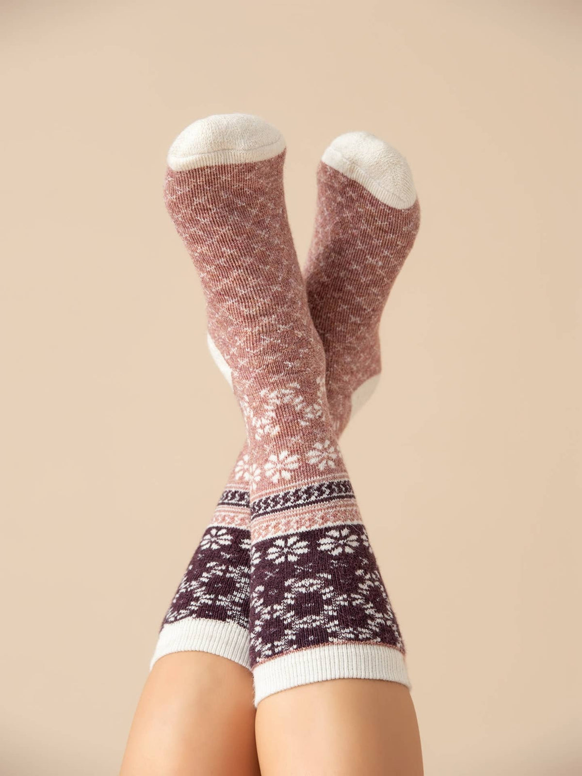 Nordic Bliss Alpaca Full Cushion Socks