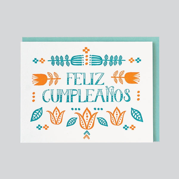 Feliz Cumpleanos Card